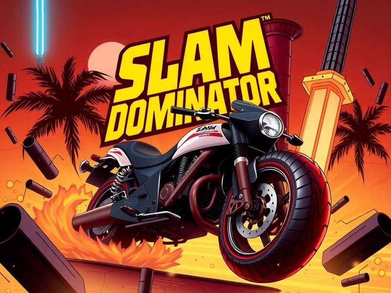 Slam Dominator India Cover with Indian Street Background Slam Dominator India Official Cover Art